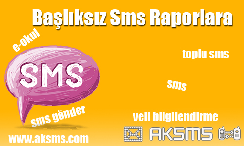 SMS Raporlara Bakma