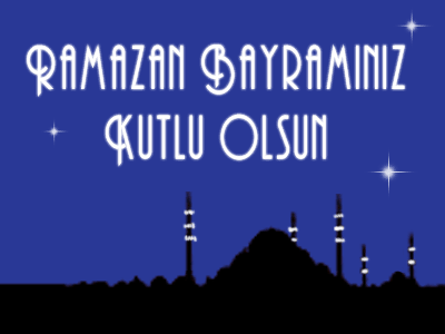 Ramazan Bayramınız Mübarek olsun